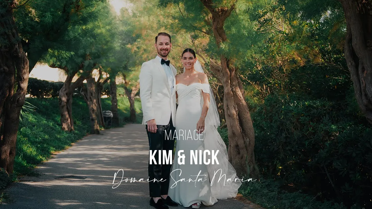 Film 17 Mariage de Kim et Nick au Domaine Santa Maria par vidéaste de mariage Shue Design